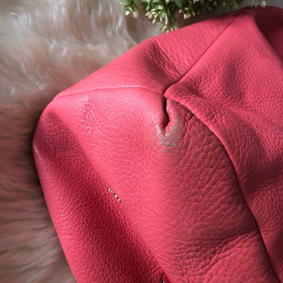 COACH Leather Phoebe Pink Shoulder Bag - Picture 8 of 8